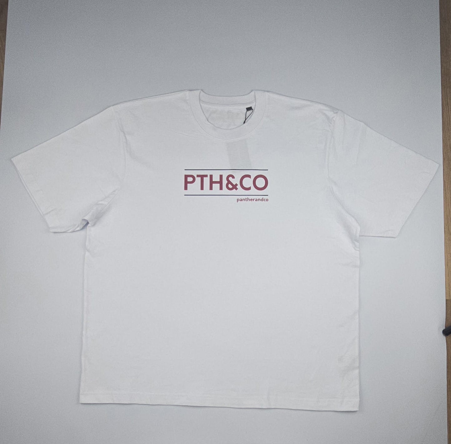 Camiseta manga corta hombre PTH&CO White