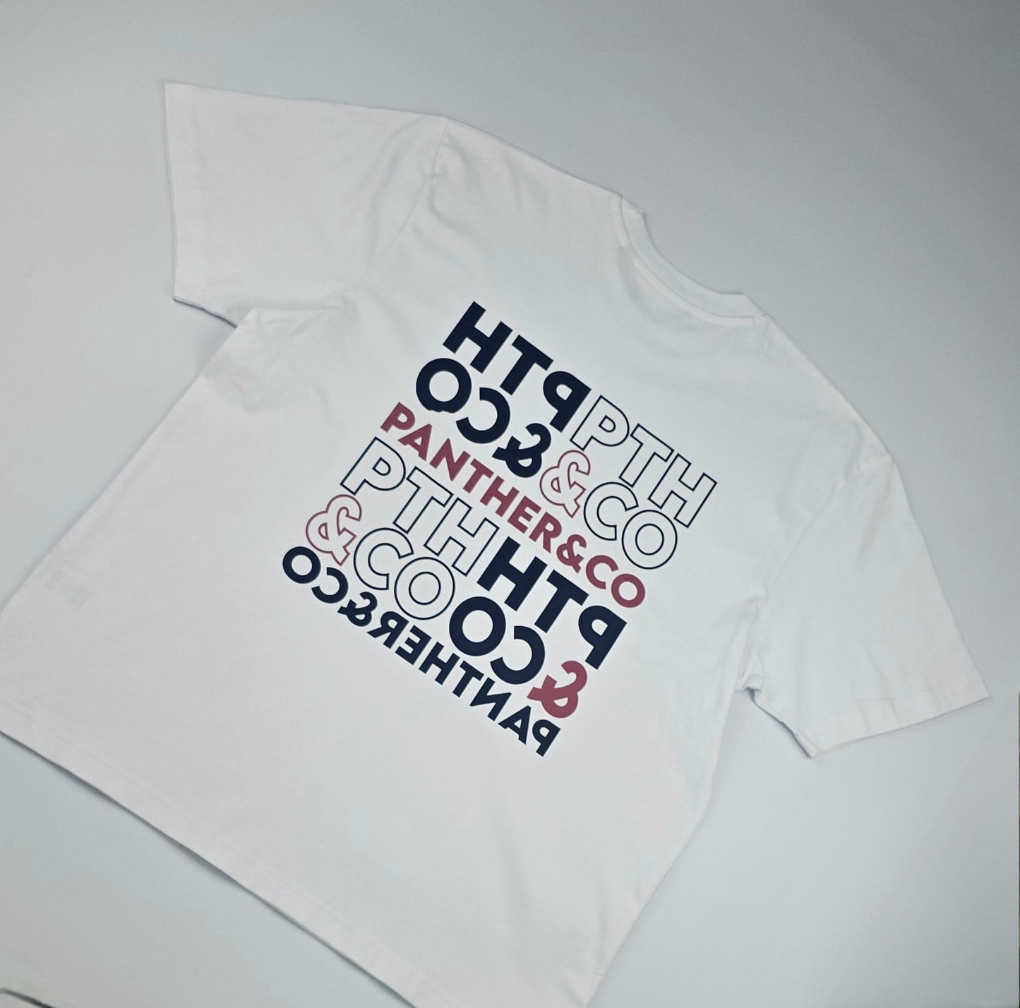Camiseta manga corta hombre words White