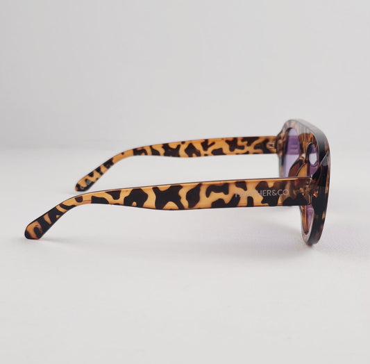 Gafas de sol unisex TOKIO VINTAGE PINK estilo aviador