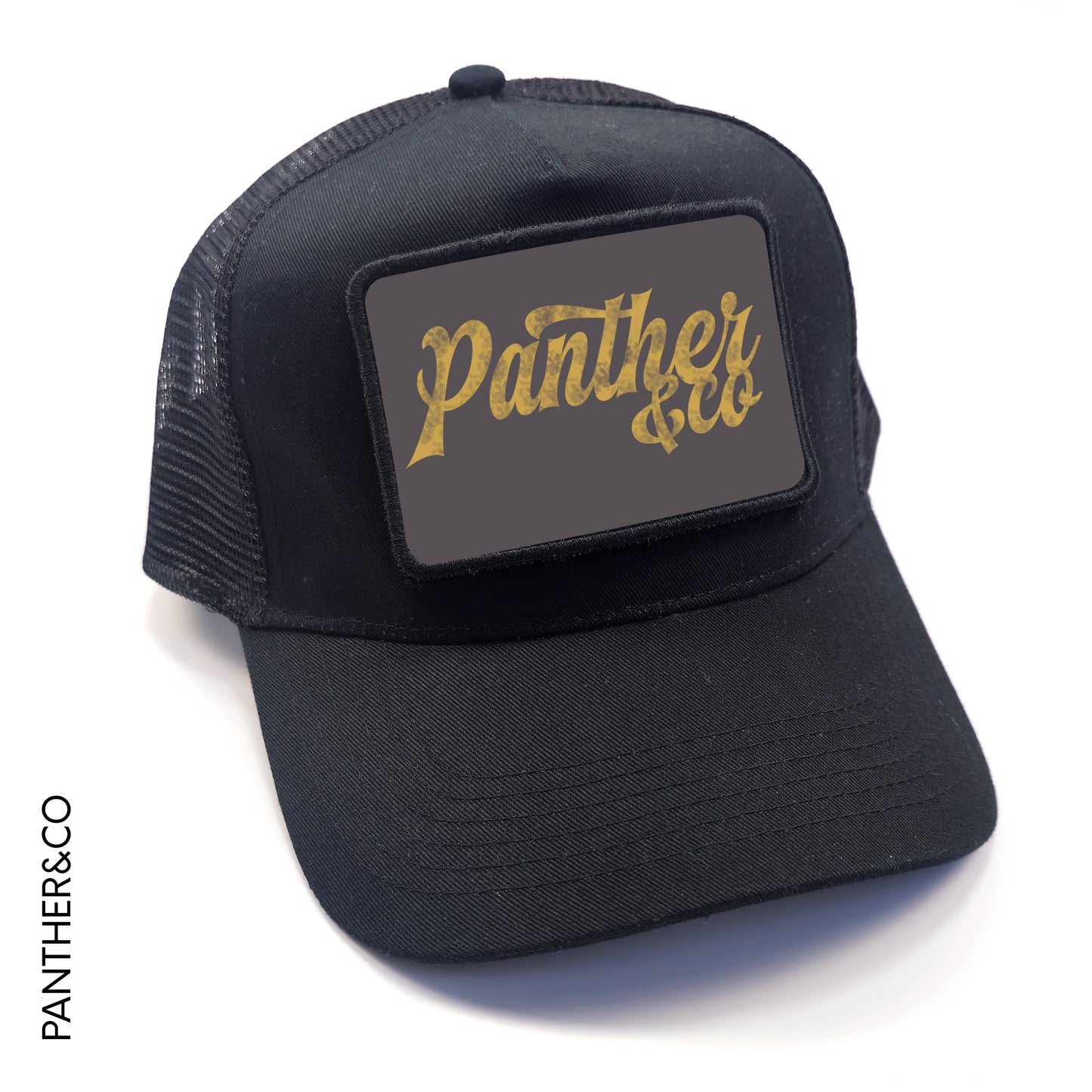 GORRA TRUCKER PARCHES INTERCAMBIABLES NEGRA PARCHE VINTAGE GRY