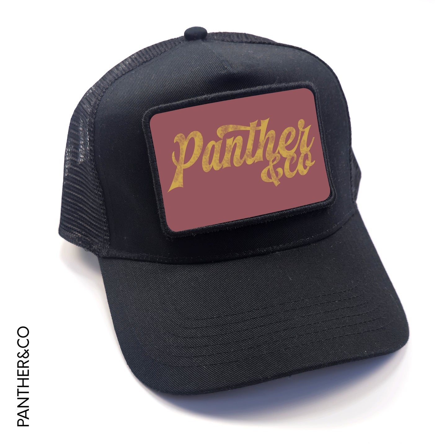 GORRA TRUCKER NEGRA PARCHES INTERCAMBIABLES VINTAGE PNK