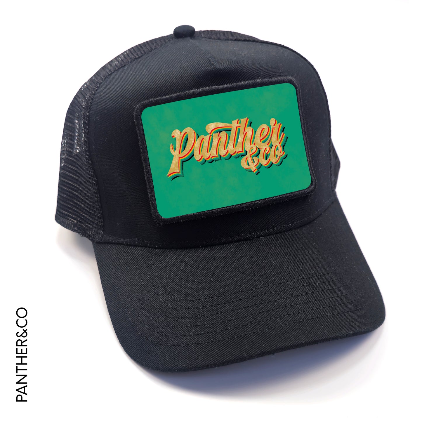 GORRA TRUCKER NEGRA PARCHES INTERCAMBIABLES VINTAGE GRN