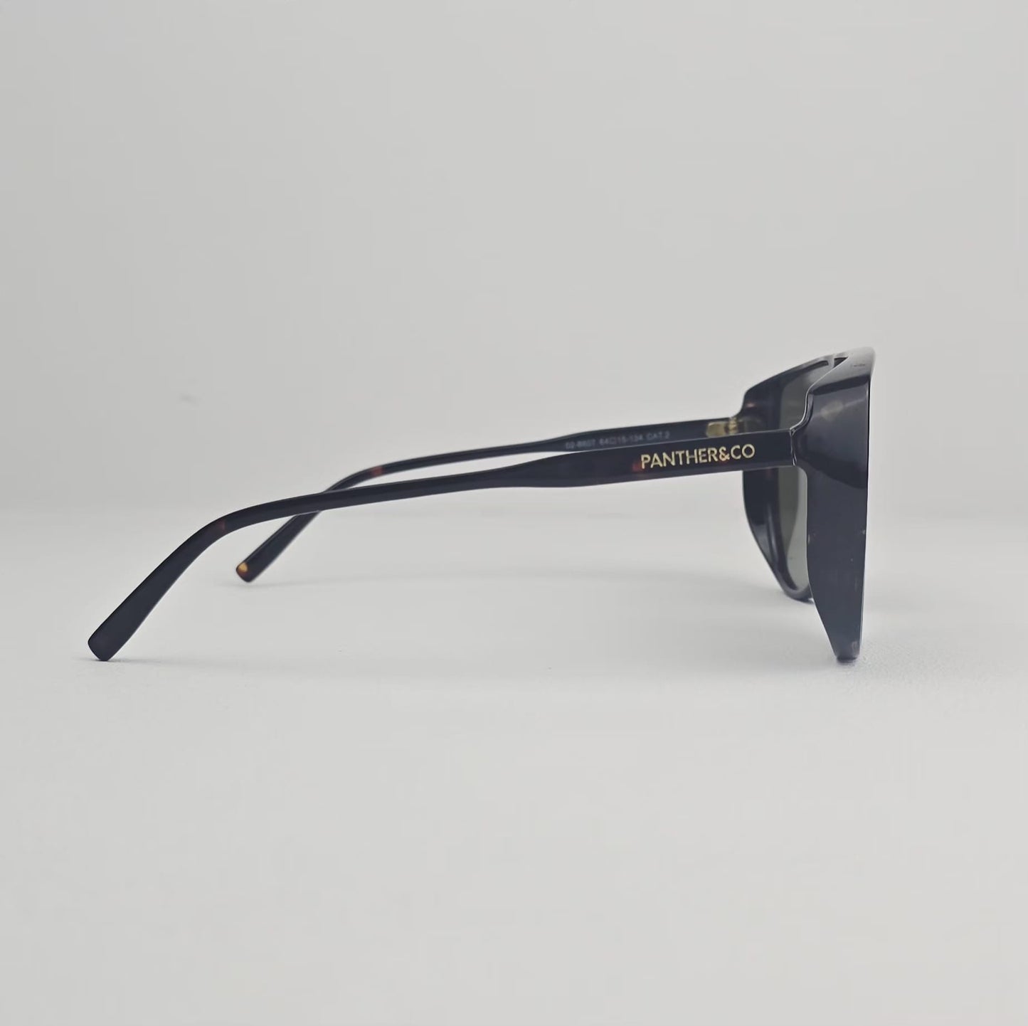 Gafas de sol unisex BRAZIL BLACK estilo aviado