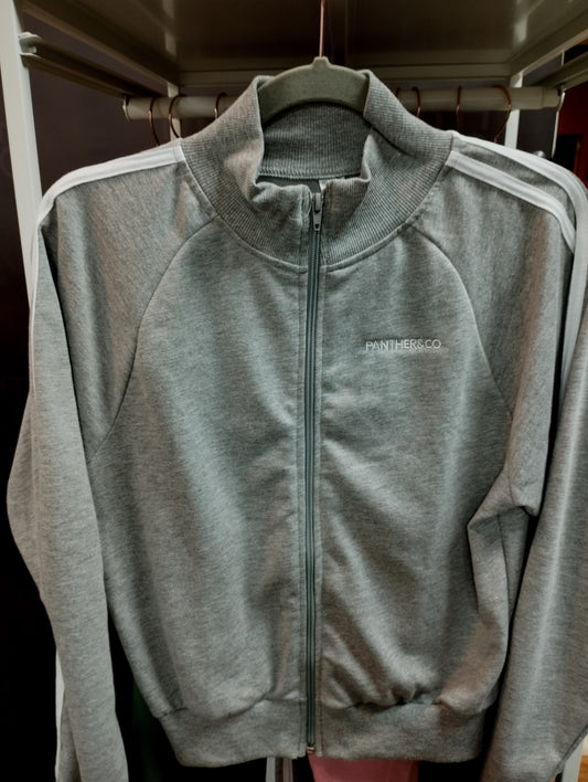 SUDADERA RETRO GRIS