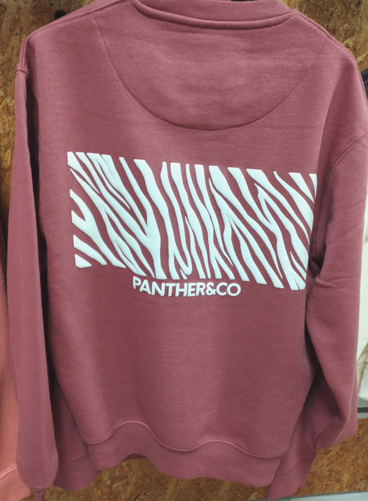 SUDADERA UNISEX CUELLO REDONDO TEJA