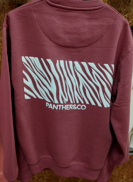 SUDADERA UNISEX CUELLO REDONDO TEJA